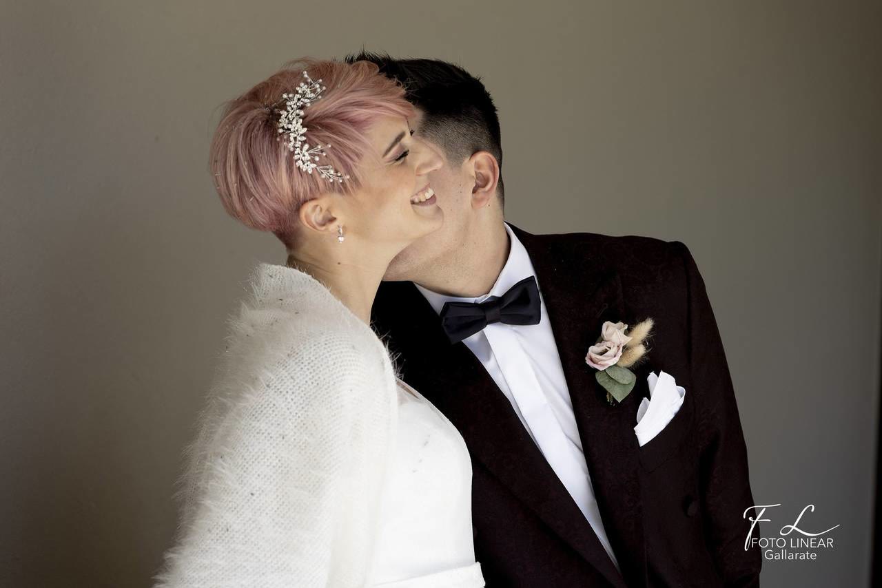 Il bacio degli sposi