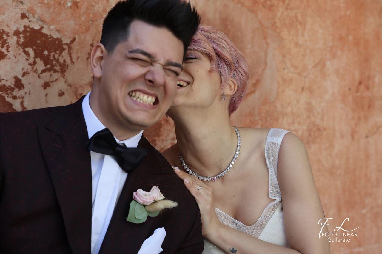 Il bacio degli sposi